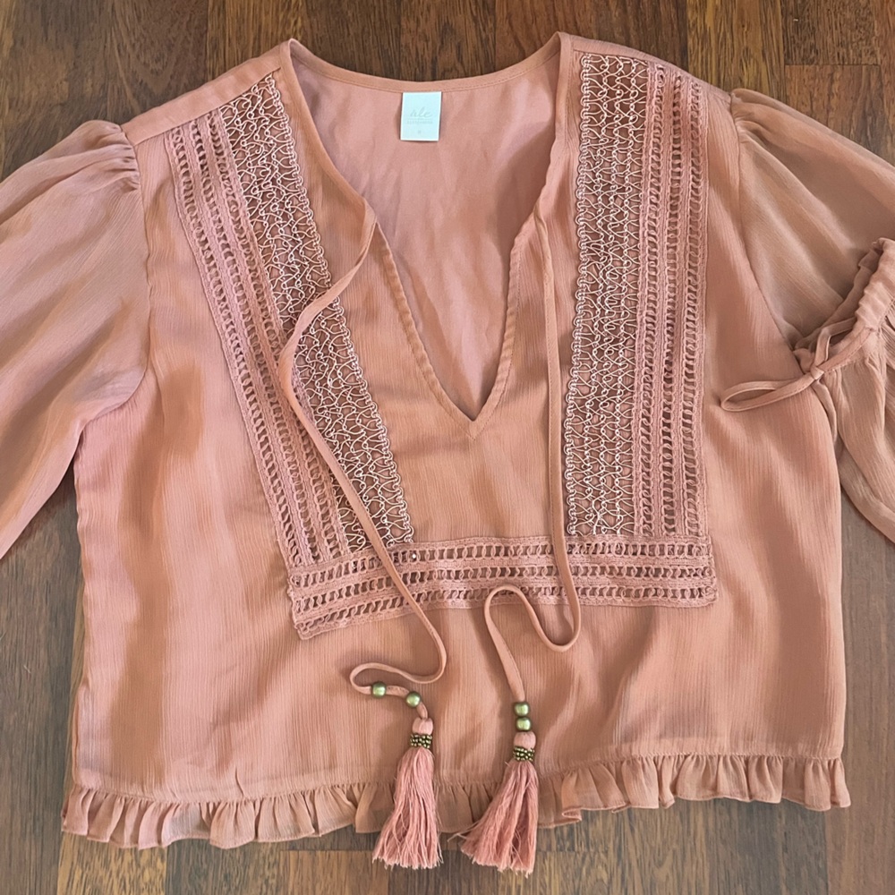 Revolve top with tassels